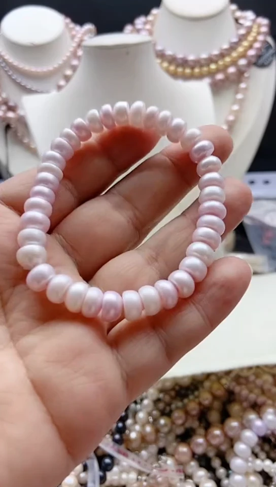 淡水珍珠未镶嵌颈饰1