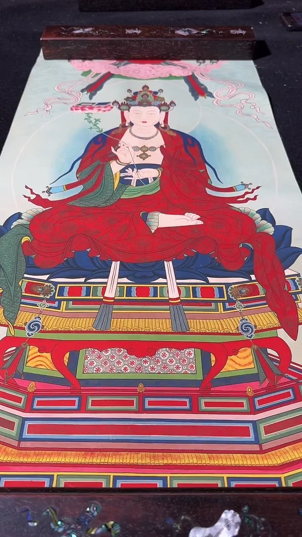 卷轴画藏式珍藏彩绘艺术馆112