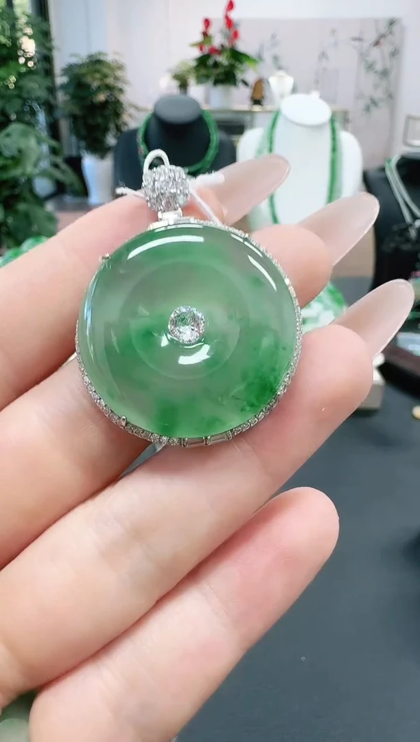 未镶嵌1石英质玉（非洲翠）/4295