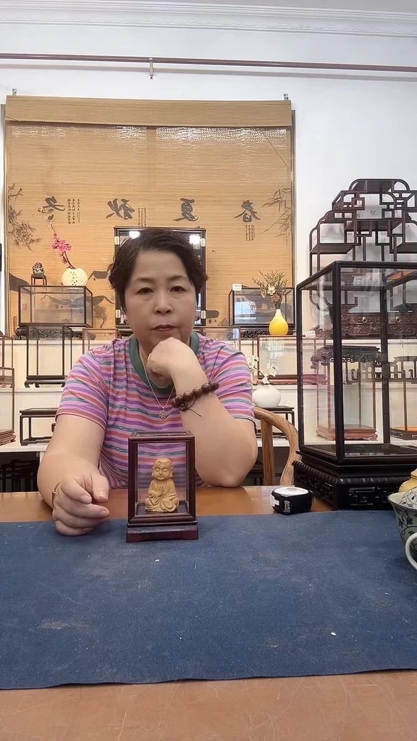 红酸枝木类玻璃罩403