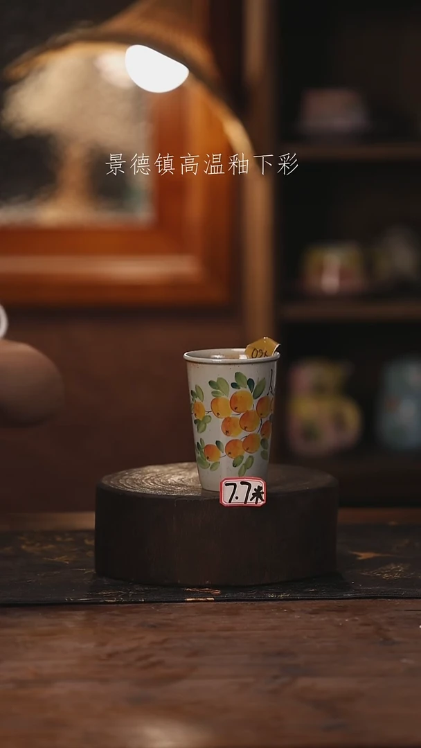 陶瓷景德镇高温釉下手绘陶瓷026