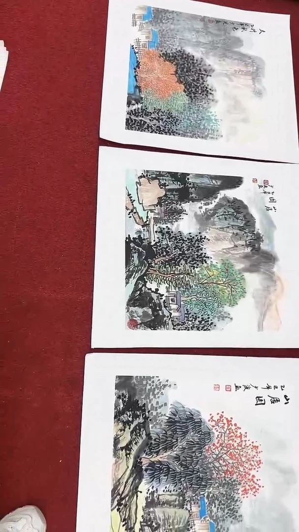 国画卢少波/国画/山水