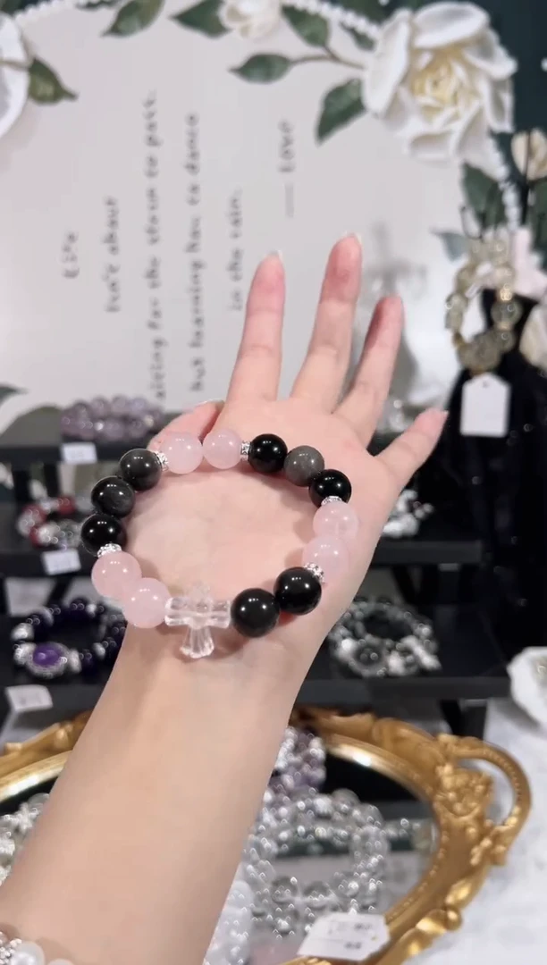 【闪购商品】水晶手链未镶嵌天然水晶默认微瑕 多样性发货发其一