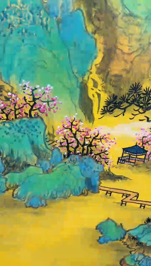 国画秦燕格国画手绘作品Y23