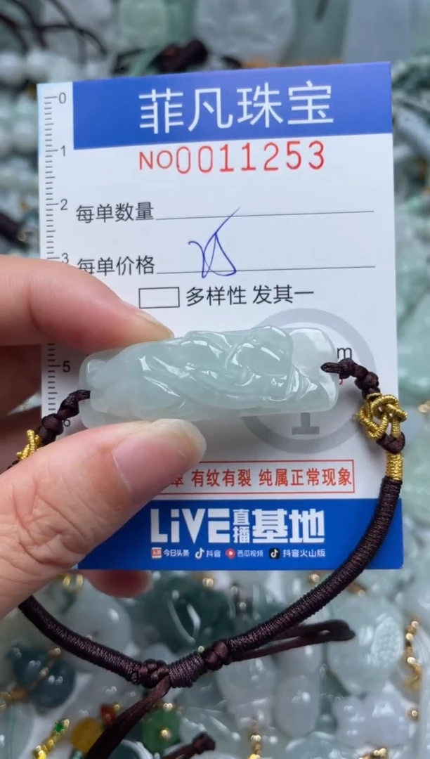 颈饰未镶嵌翡翠11253