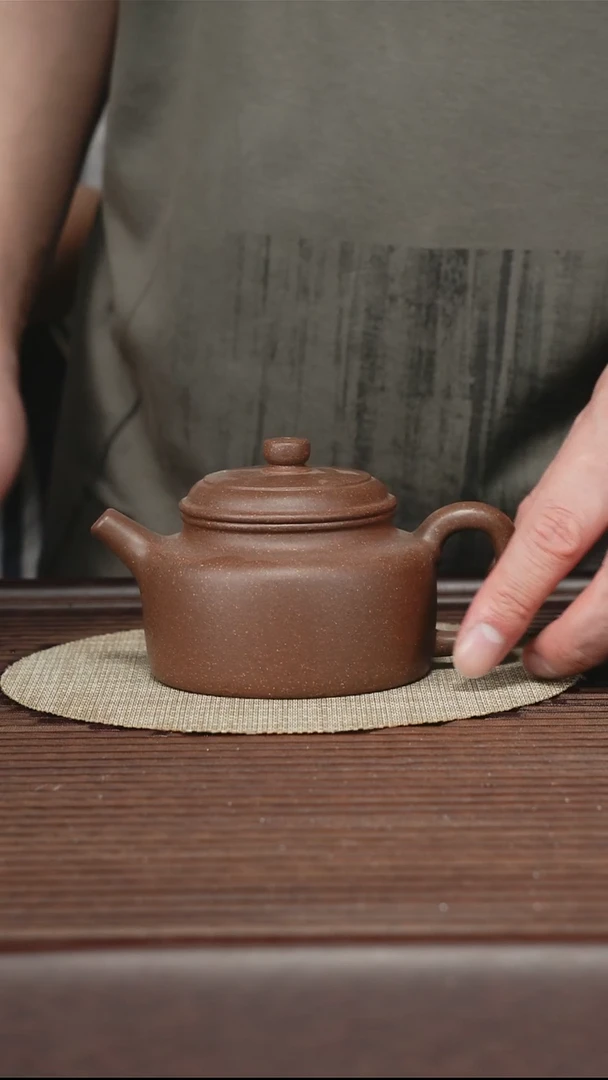 茶壶紫砂T007B 沉香段 德钟