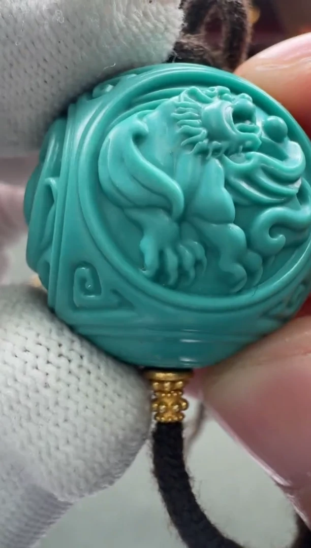 【闪购商品】绿松石配饰配饰18K金镶嵌配饰配饰