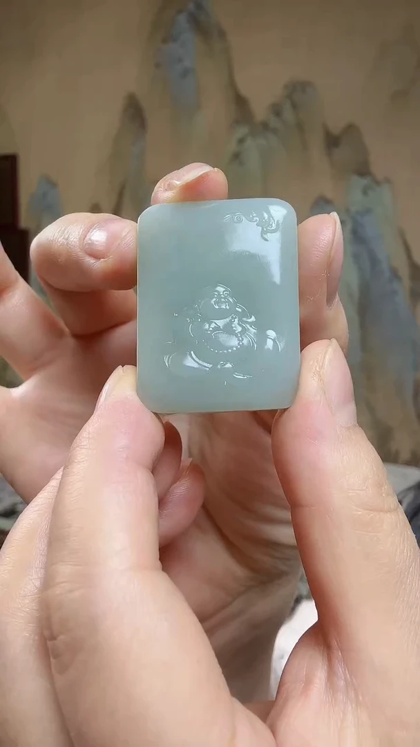 颈饰未镶嵌和田玉.