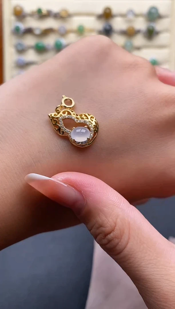 银S925镶嵌戒指翡翠7777777+5