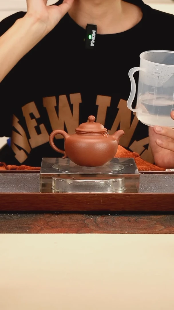 茶壶紫砂莲子壶头槽清150cc内推孔