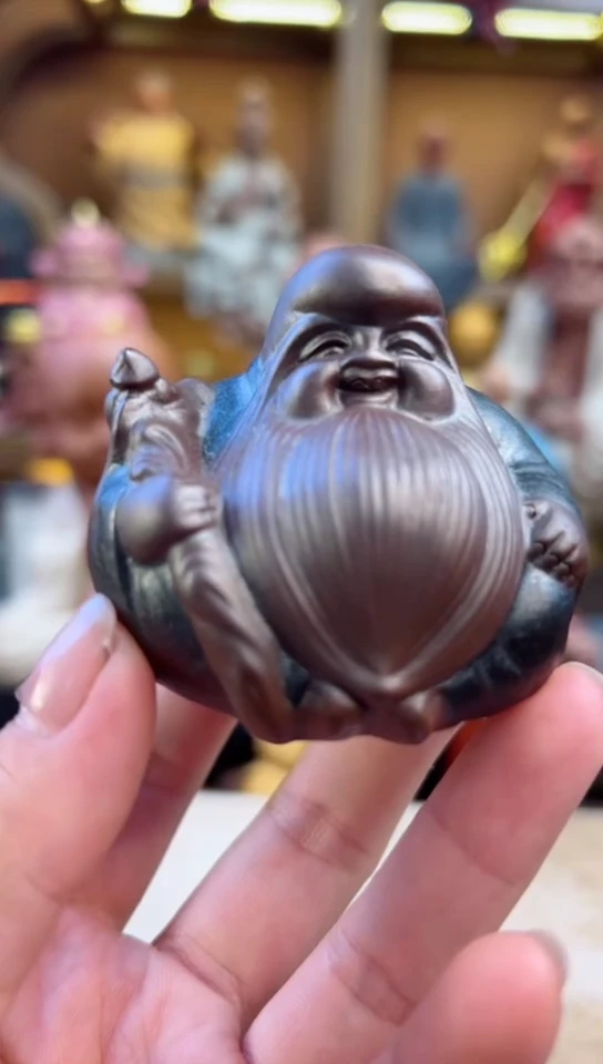 紫砂茶宠器闵茶宠摆件