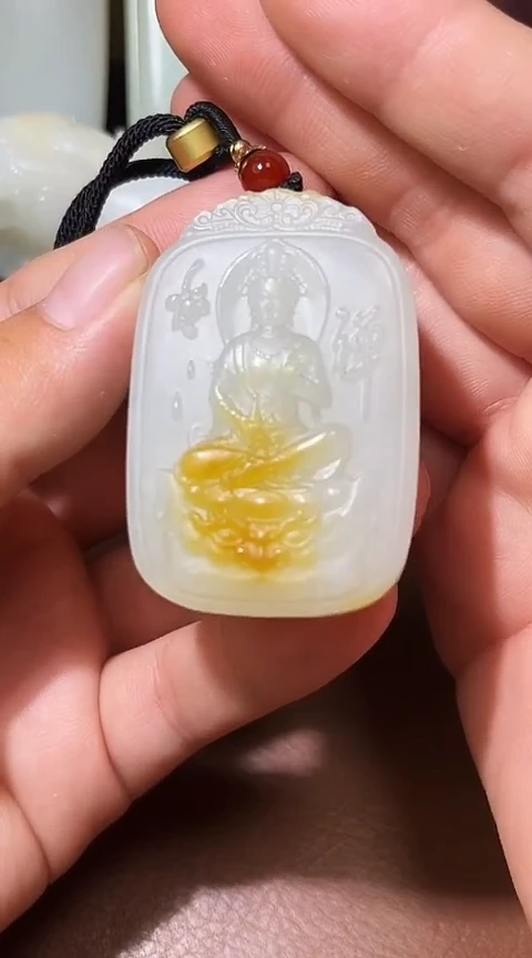 和田玉未镶嵌颈饰5.9LL多样性拍一发一3