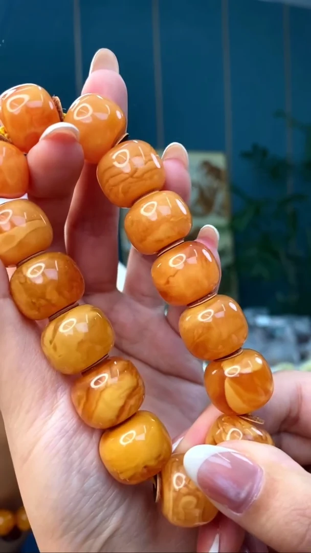 裸石琥珀未镶嵌12/10多样性发其一41