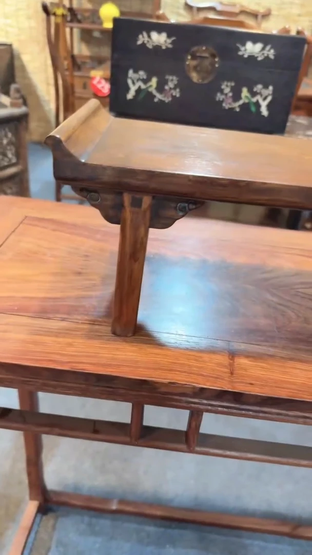 木福利           折叠翘头案