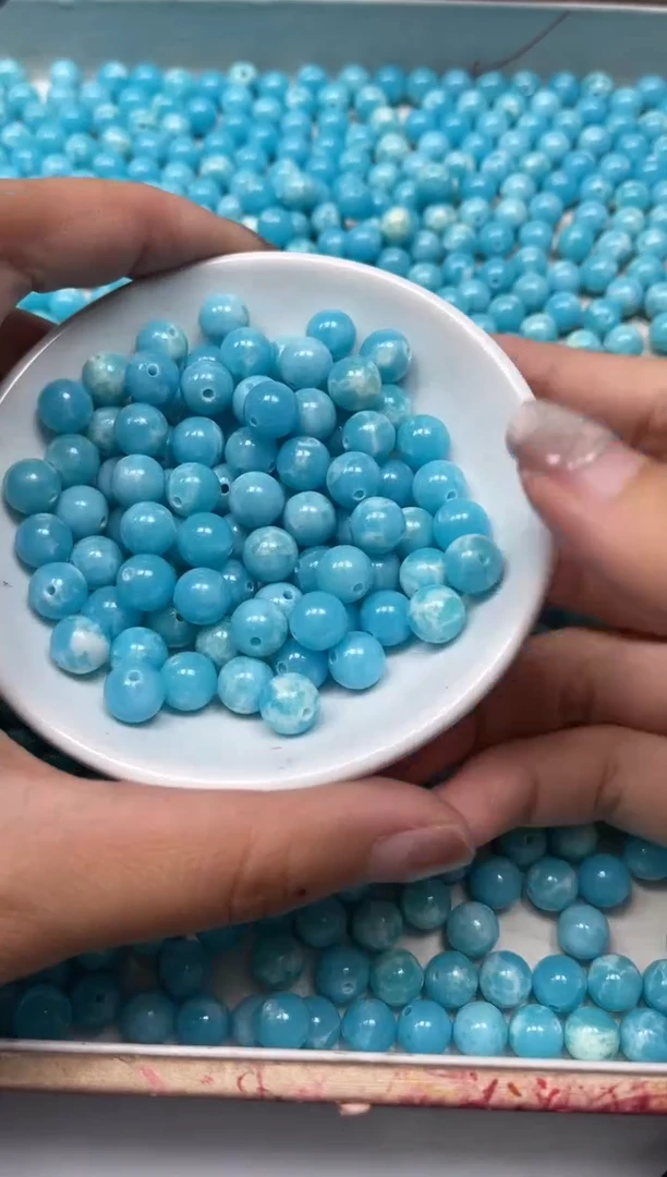 玛瑙/玉髓散珠未镶嵌C752 海纹 石8mm30颗8.8元