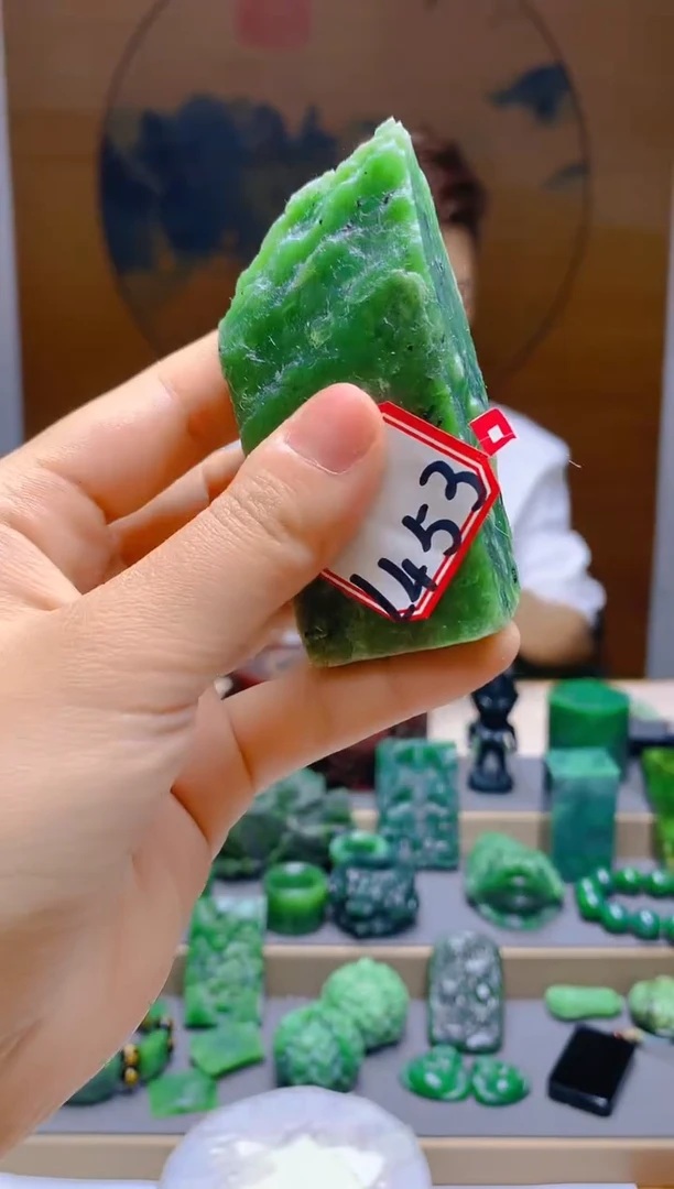 【闪购商品】和田玉（碧玉）珠宝半成品未镶嵌1