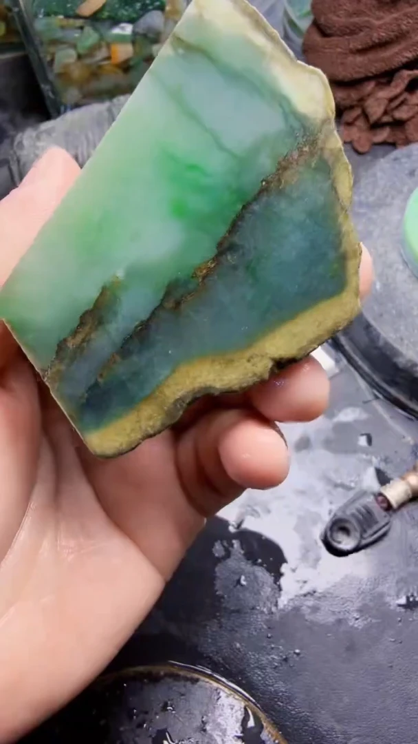 未镶嵌挂件翡翠天然翡翠015