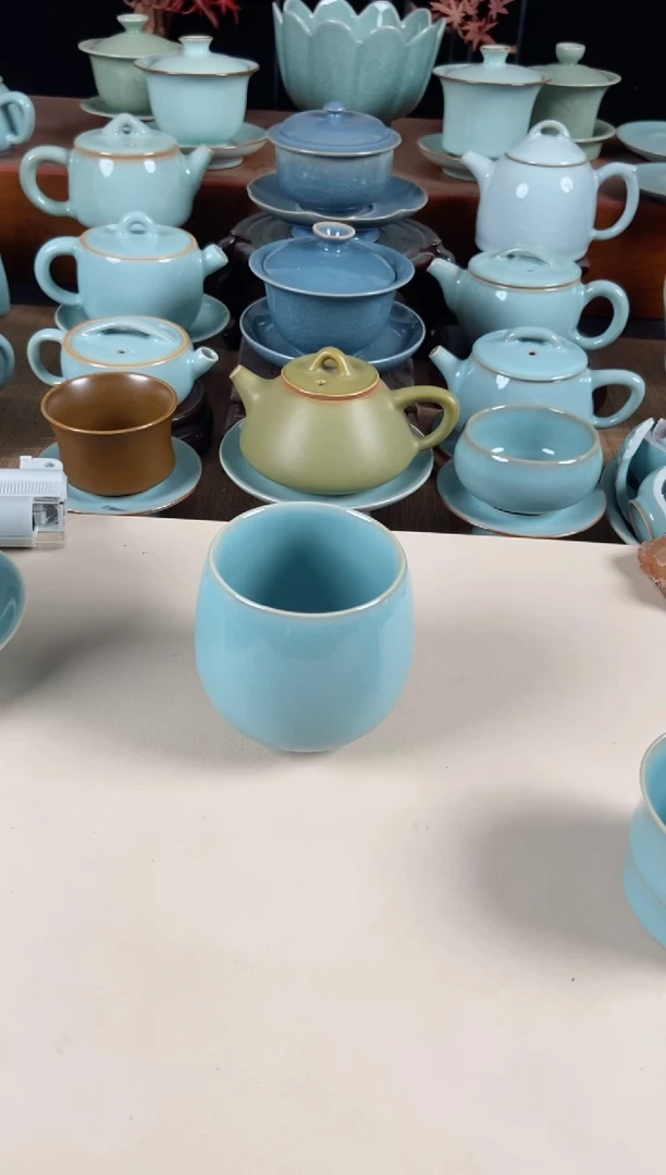 【闪购商品】其他微瑕赵志强不带底款大龙蛋杯支钉烧180c