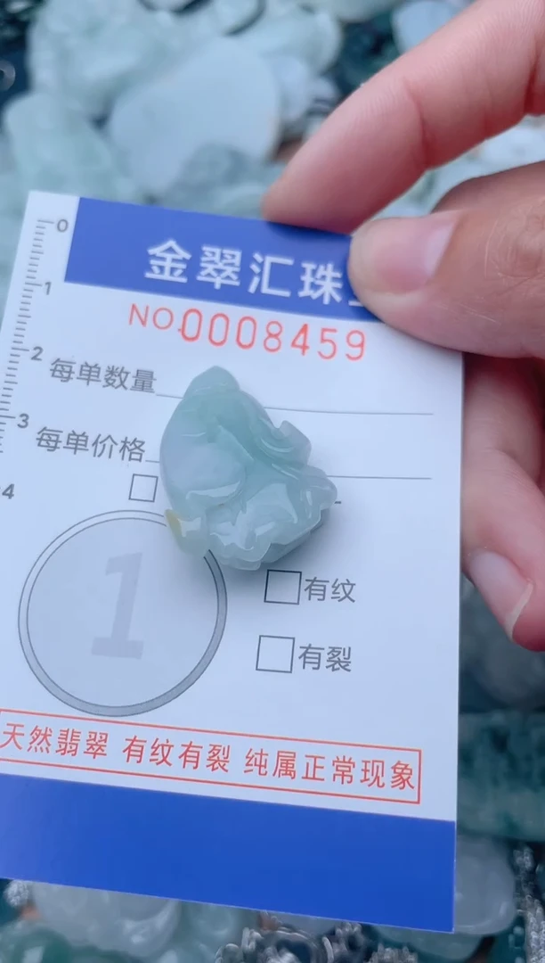 颈饰未镶嵌翡翠8459