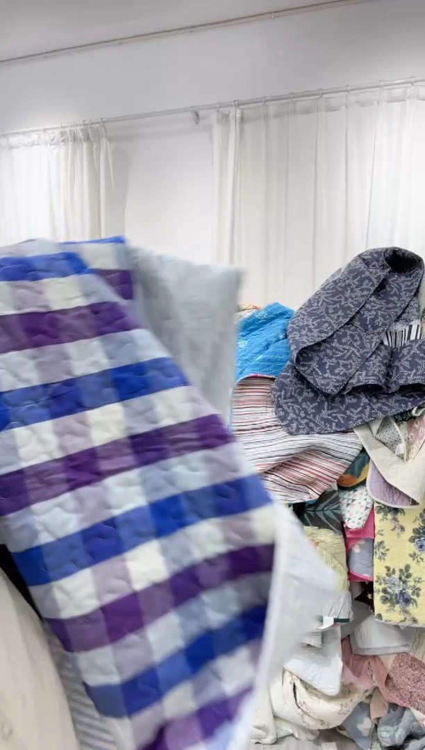 棉140*200纯棉床盖18号微瑕