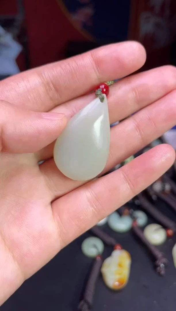 颈饰未镶嵌和田玉123