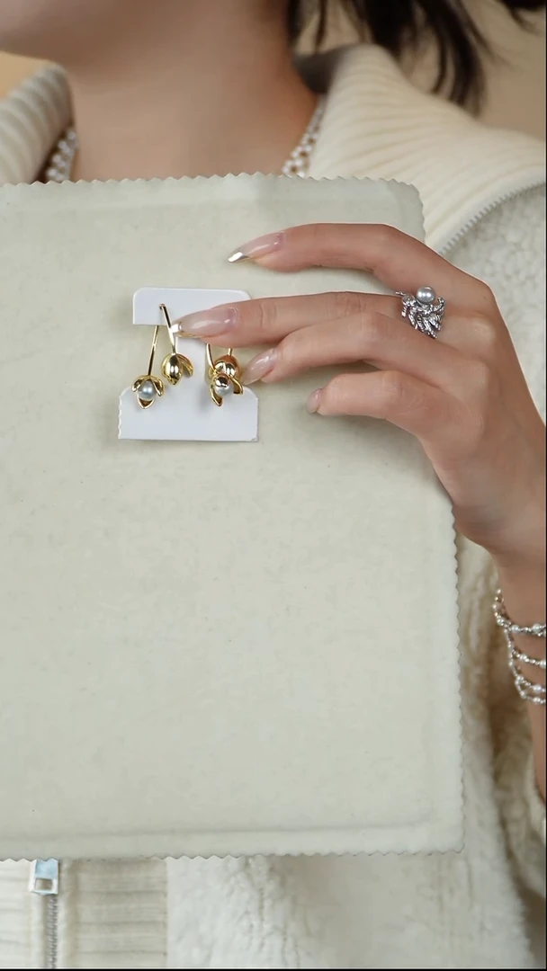 【闪购商品】海水珍珠耳饰未镶嵌1