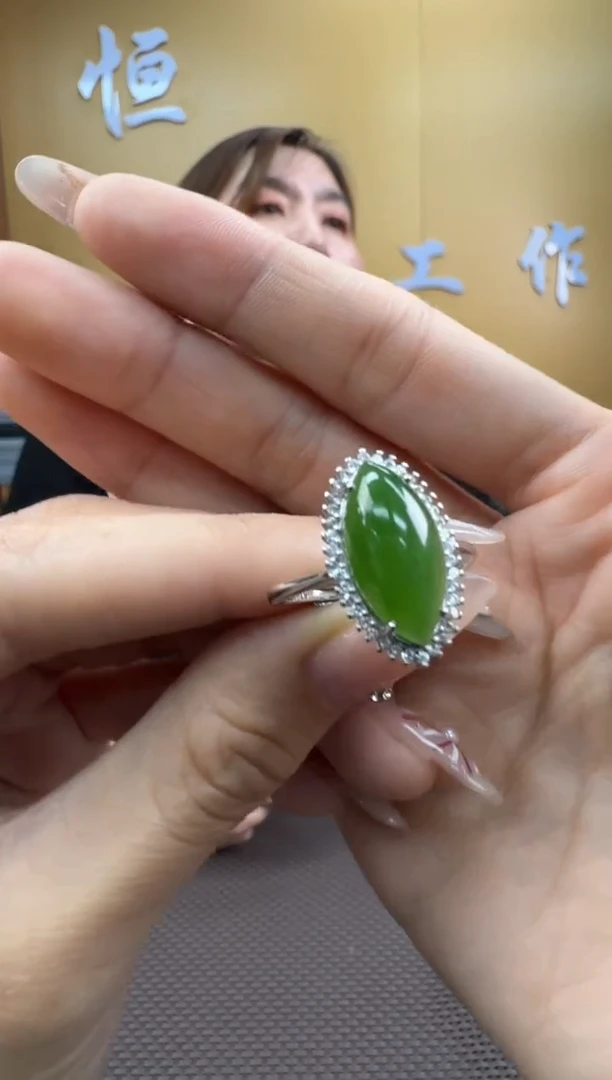 【闪购商品】和田玉戒指未镶嵌戒指