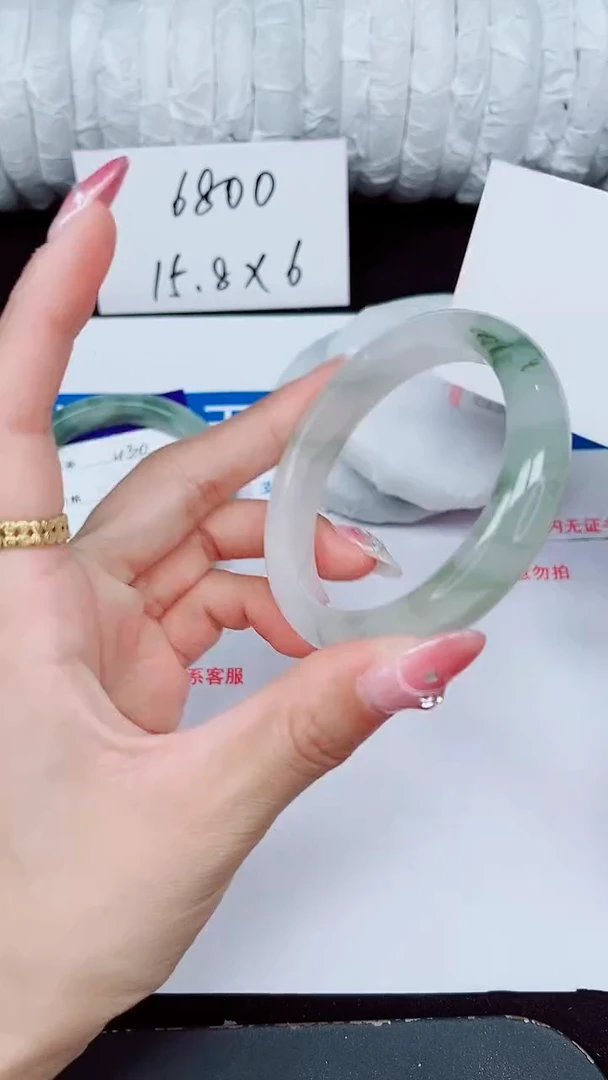 未镶嵌手镯石英质玉431-54/55