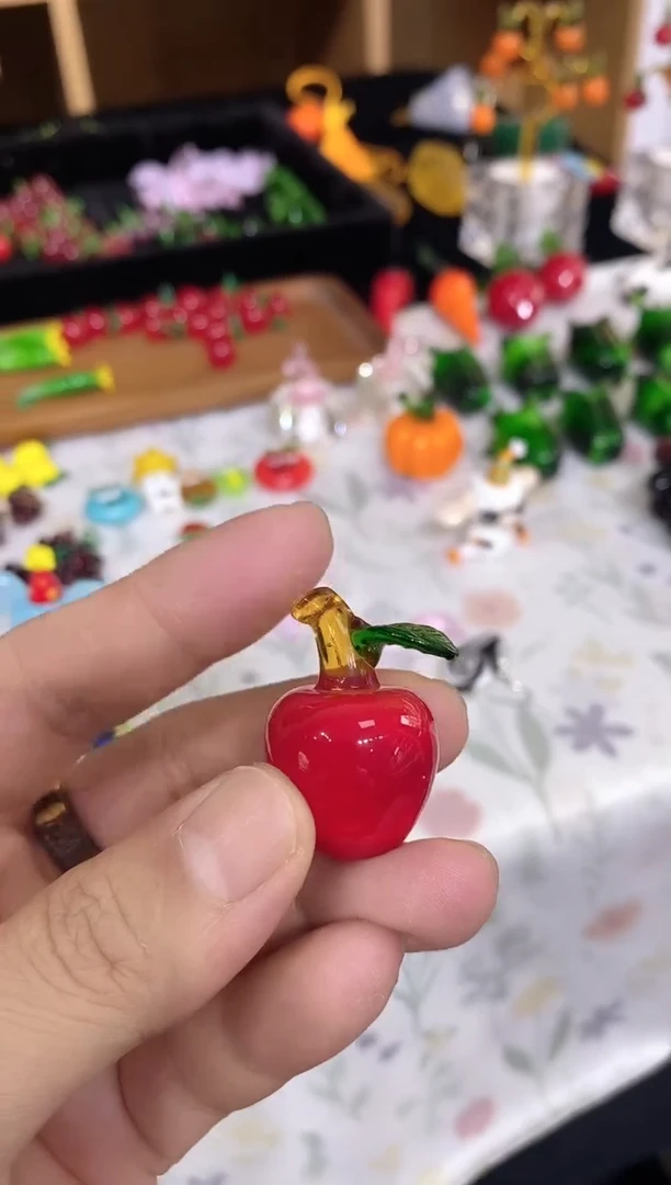 琉璃手工艺品大苹果