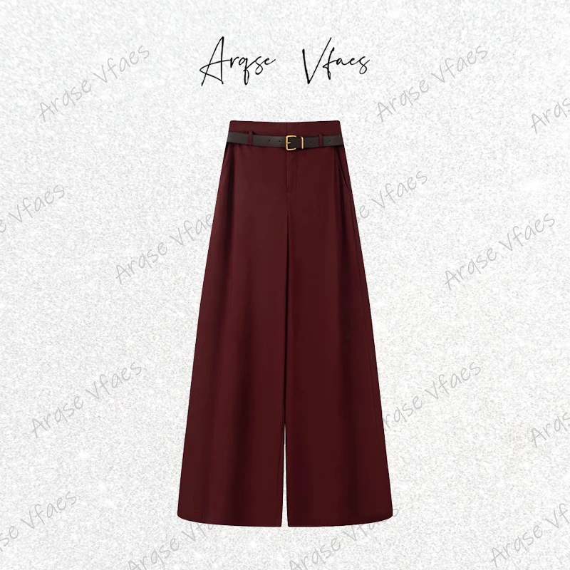 迪家同款2025夏季新款休闲阔腿裤女Y556062