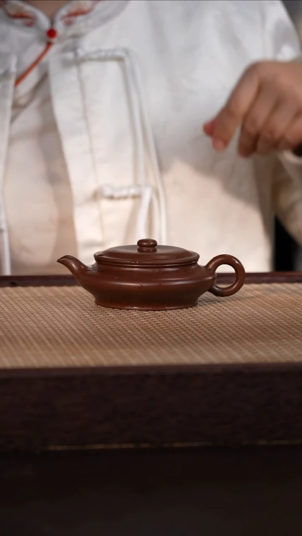 茶壶紫砂紫泥 130cc