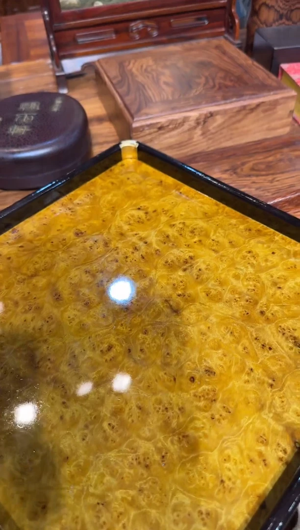 木 金丝大茶盘高端木艺金樟链接