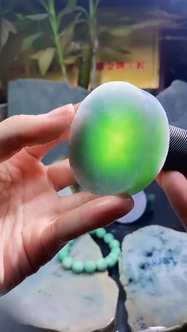 未镶嵌挂件翡翠小雨71