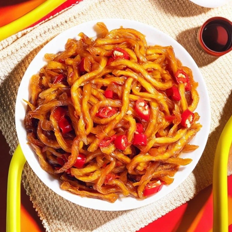 广西木瓜丝下饭菜