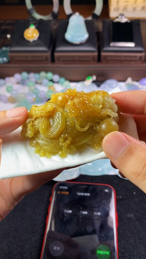 未镶嵌定制翡翠实****院PA毛货不退不换