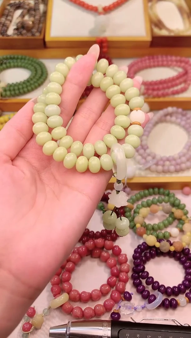手串白玉菩提孤品2