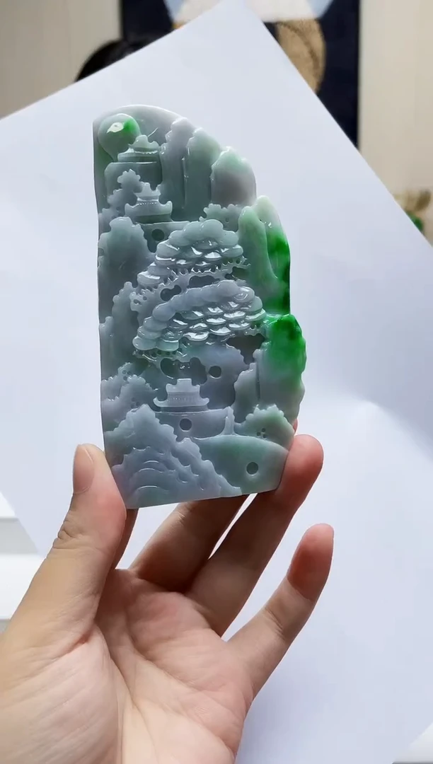 未镶嵌定制翡翠吊坠215