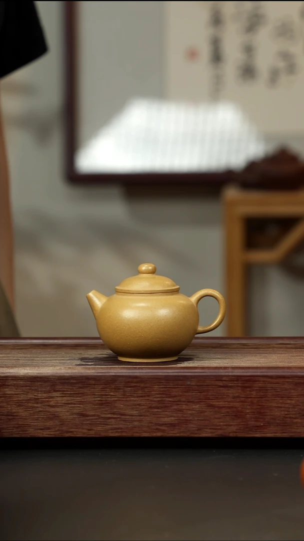 紫砂茶壶黄金段巨轮李