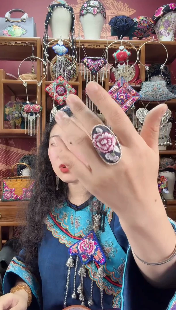 刺绣戒指76甜甜家