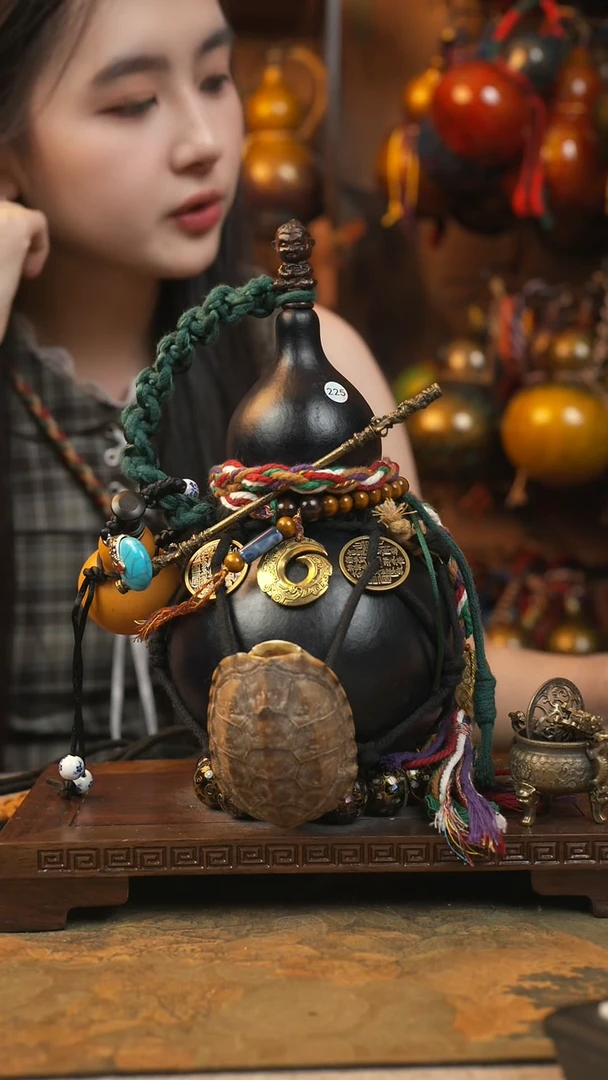 225大漆一物一拍记葫堂出品【不带手串】