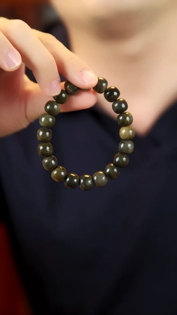 降真香手串/手链灯*海南大叶手串10