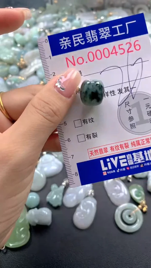颈饰未镶嵌翡翠4526