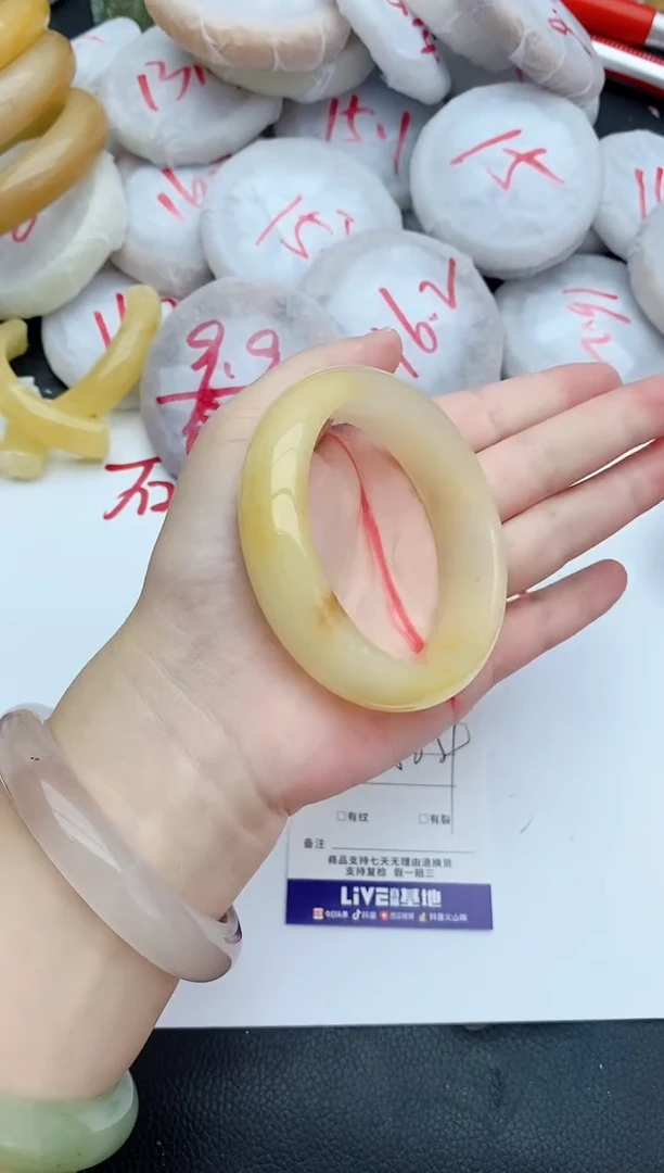 未镶嵌手镯石英质玉49+58/59