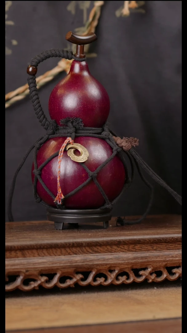 63号精品天然大漆酒葫芦一物一拍~