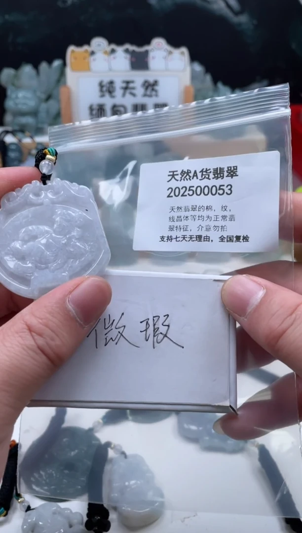 颈饰未镶嵌翡翠翠峰翡翠202512100024