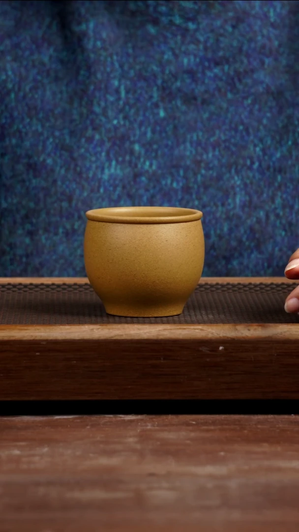 茶壶紫砂黄金段缸杯250CC