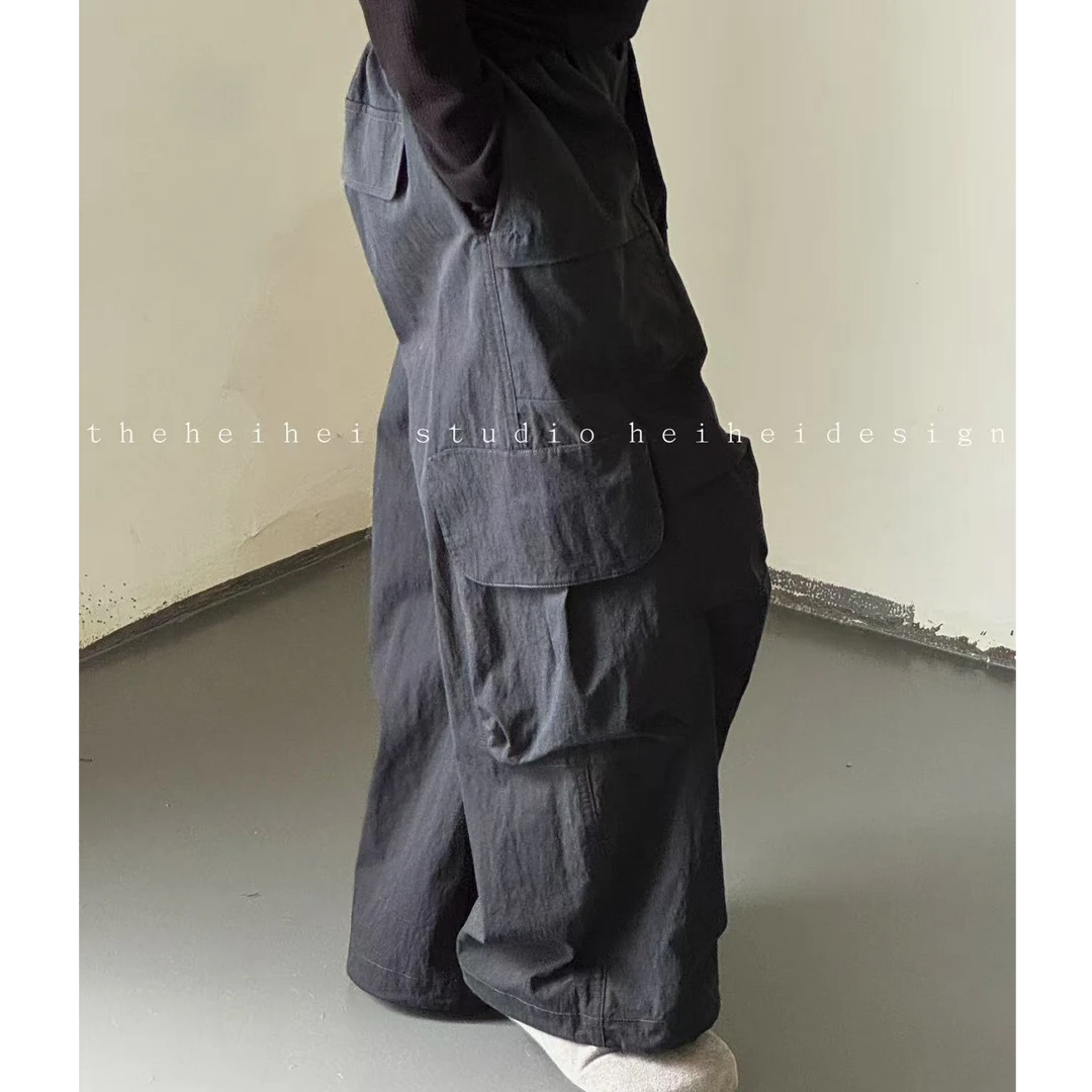 【小跟班设计师品牌】秋装亲子工装裤大童韩范休闲裤伞兵裤  3029