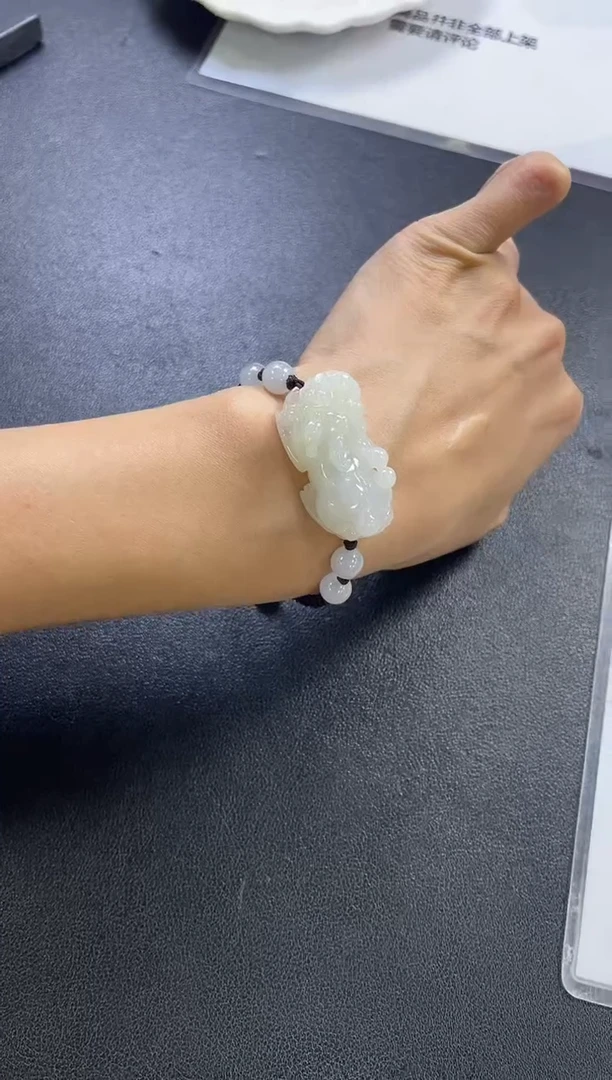 未镶嵌手绳翡翠貔貅手绳