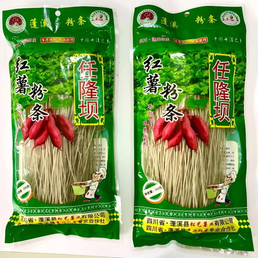 手工工艺红薯粉条200g*2袋 任隆坝粉条 软糯 遂宁蓬溪粉条