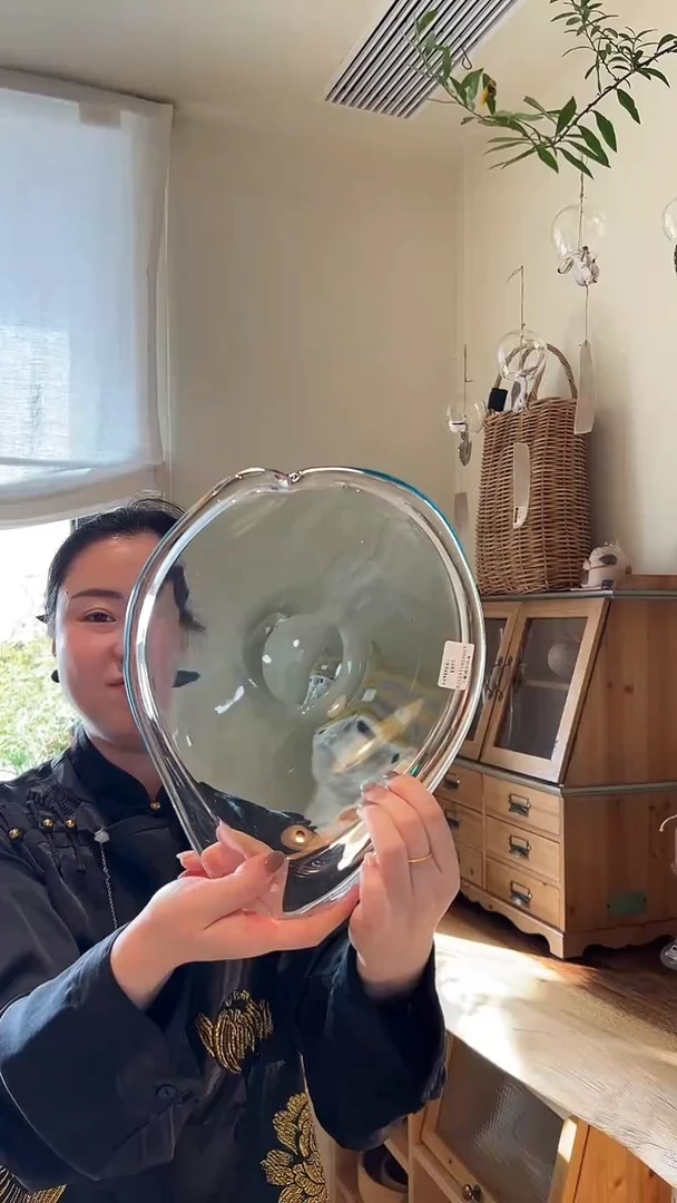 茶道摆件0000淡蓝色盘子7001